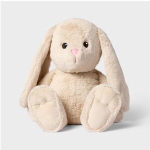18" Jumbo Tan Bunny Stuffed Animal - Gigglescape
